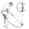 HOOK. Backswing y downswing